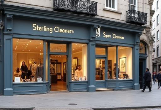 Sterling Cleaners storefront in Covent Garden
