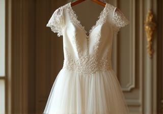 Preserved wedding dress